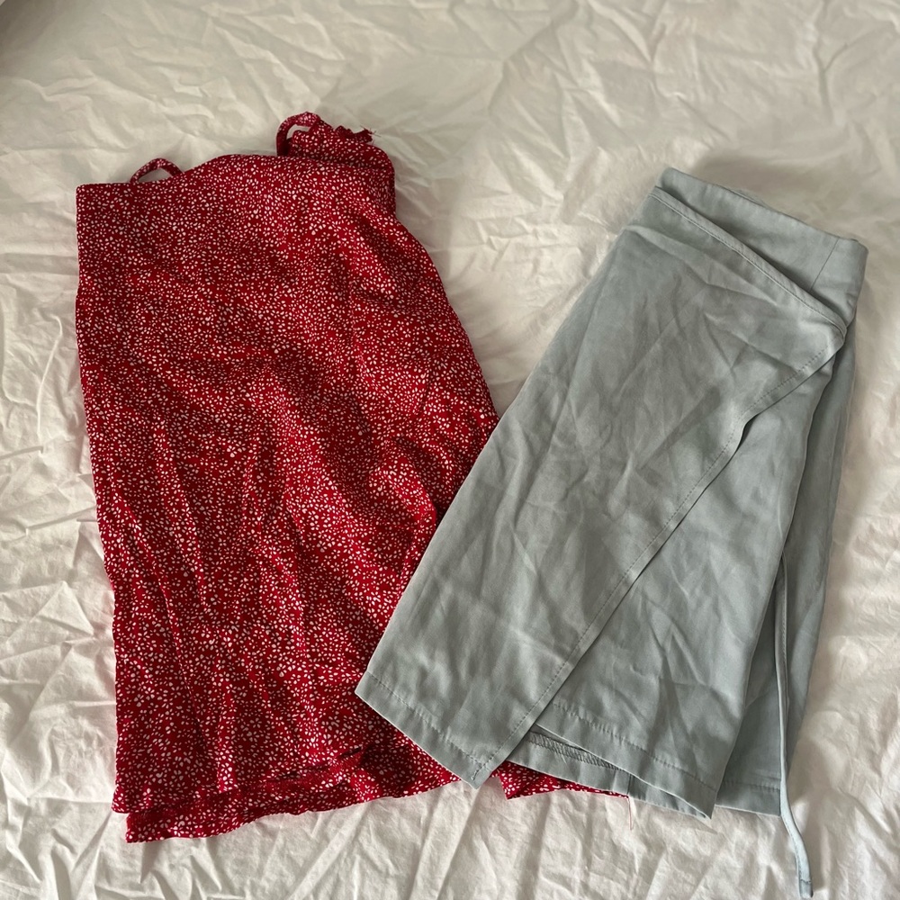 2 wrap skirts